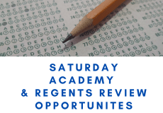  Look here for Saturday Academy Offerings 